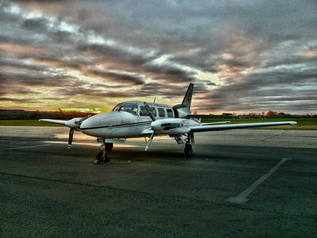 Avión abandonado